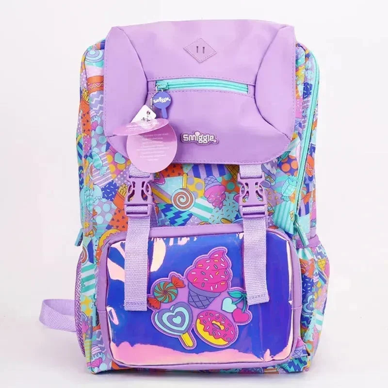 Smiggle Limitless Attach Foldover Backpack - Bear Hugs