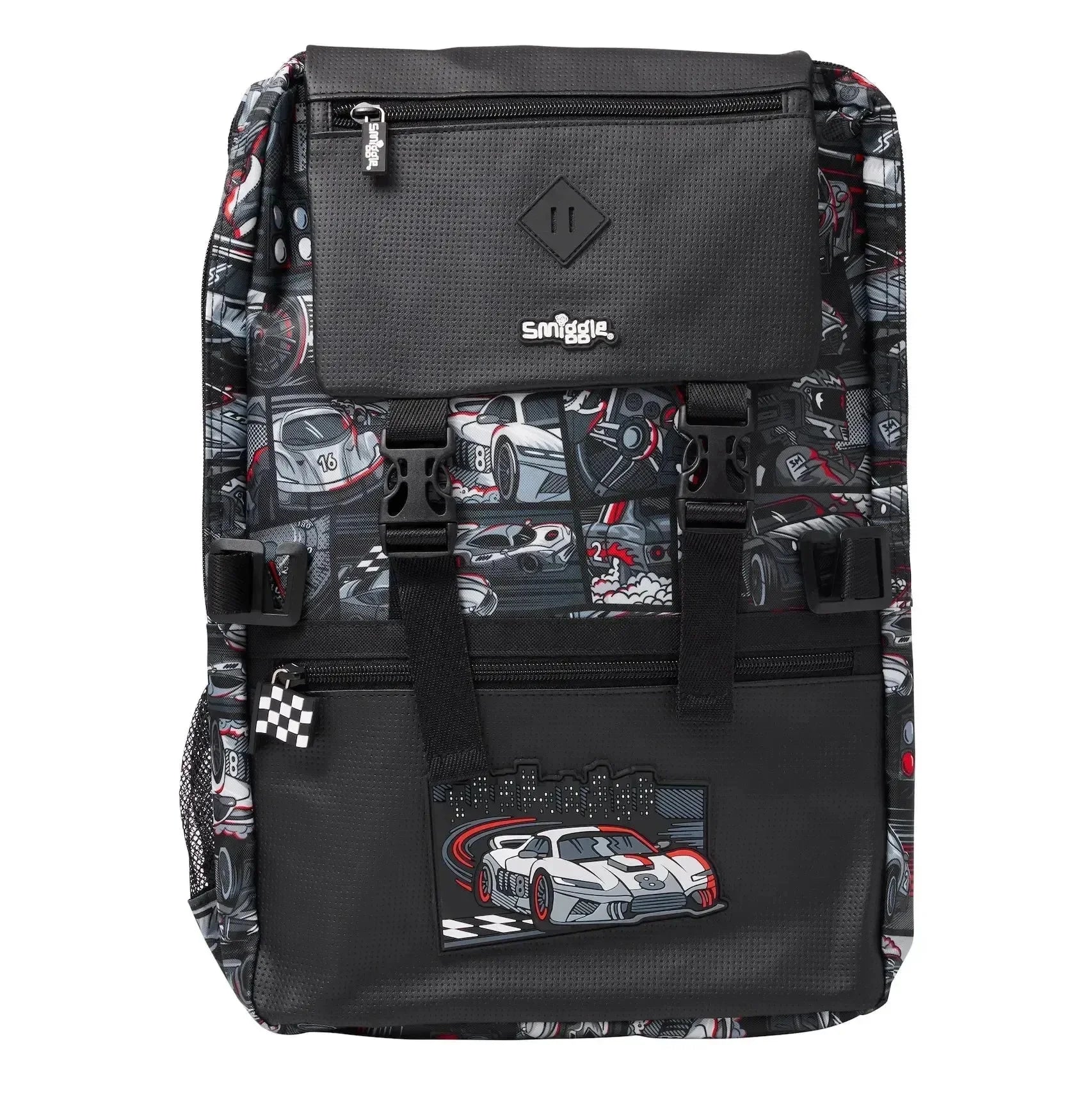 Smiggle Limitless Attach Foldover Backpack - Bear Hugs