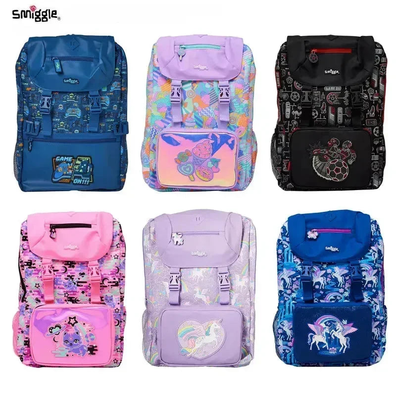 Smiggle Limitless Attach Foldover Backpack - Bear Hugs
