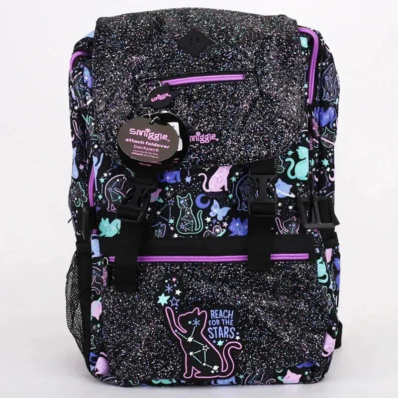 Smiggle Limitless Attach Foldover Backpack - Bear Hugs