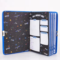 Smiggle Sparkle Secrets A5 Lock Diary - Bear Hugs