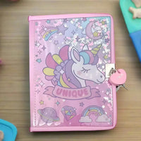 Smiggle Sparkle Secrets A5 Lock Diary - Bear Hugs