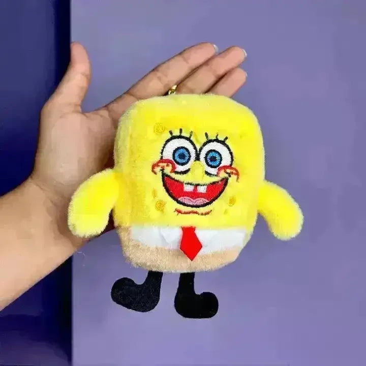 Smiling SpongeBob Plush Keychain - Bear Hugs