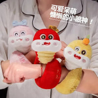 Snake Chinese NY 2025 Mascot Plush Bracelet - Bear Hugs