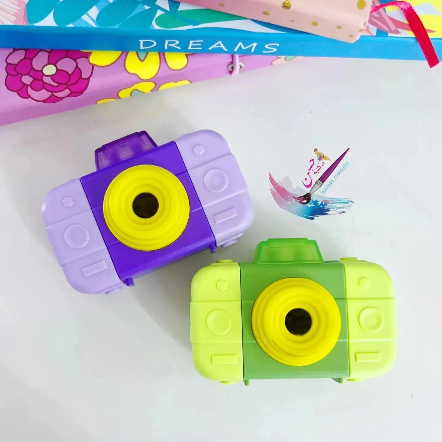 Snapshot Camera 2-in-1 Sharpener & Eraser - Bear Hugs