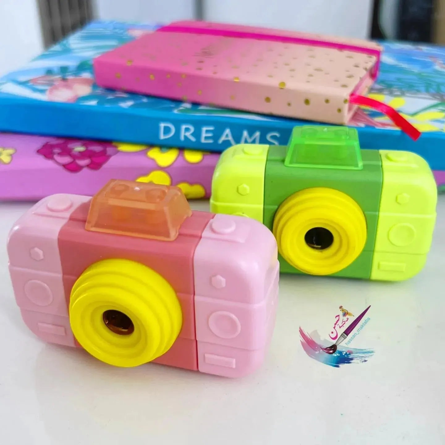 Snapshot Camera 2-in-1 Sharpener & Eraser - Bear Hugs