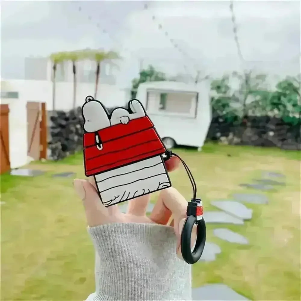 Snoopy Style Character Case (For Airpods) - Bear Hugs