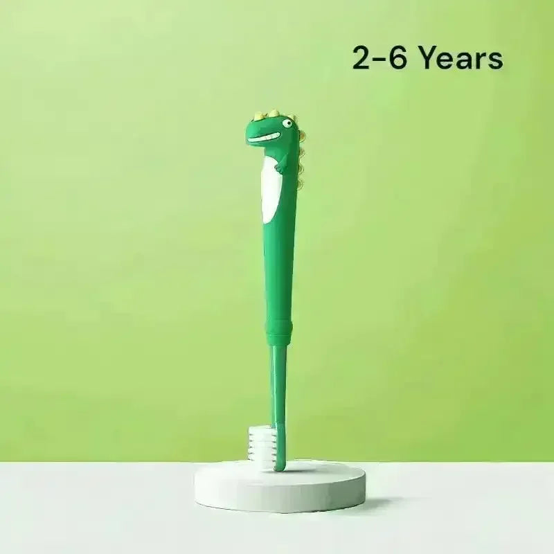 Soft Silicon Dinosaur Toothbrush - Bear Hugs