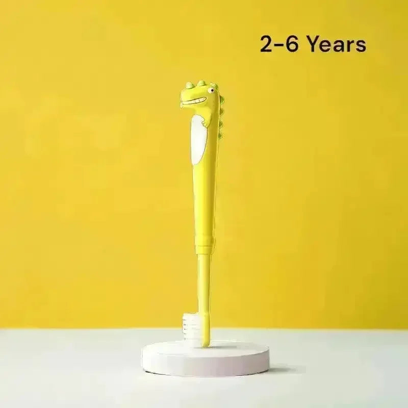 Soft Silicon Dinosaur Toothbrush - Bear Hugs