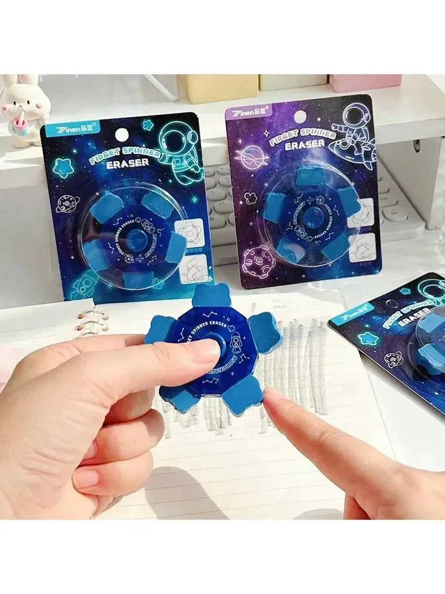 Space Astronaut Fidget Spinner Eraser - Bear Hugs