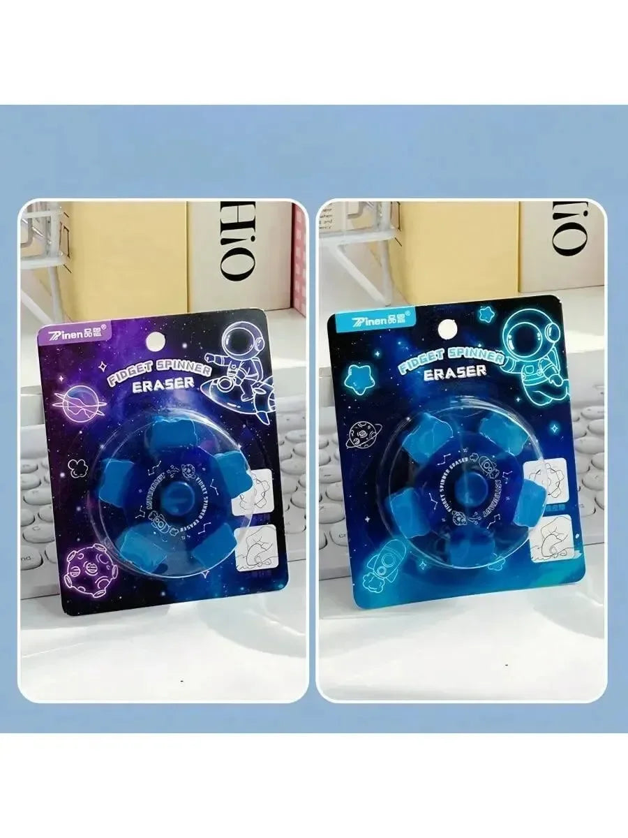 Space Astronaut Fidget Spinner Eraser - Bear Hugs