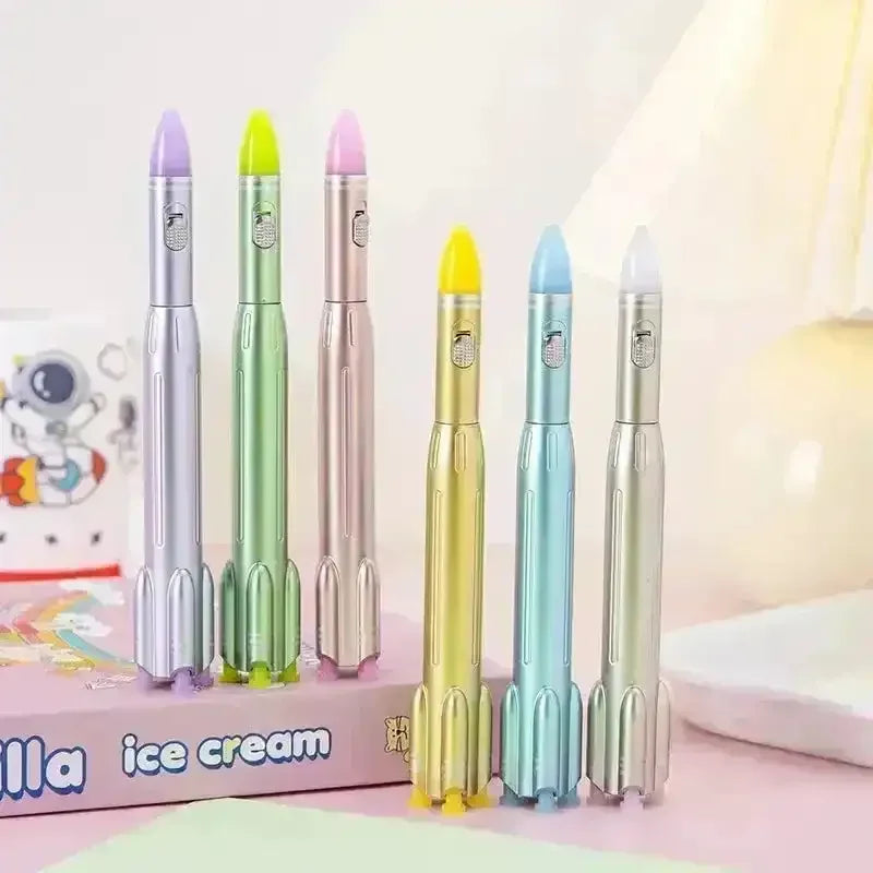 Space Rocket Glowing Ball Pen - Bear Hugs