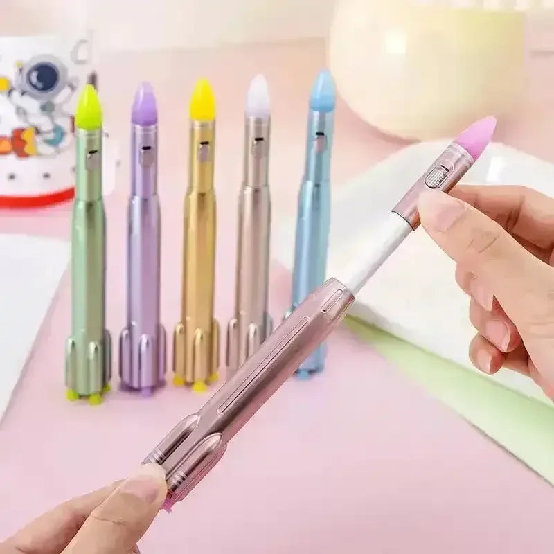 Space Rocket Glowing Ball Pen - Bear Hugs