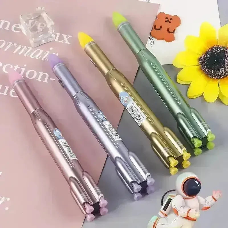 Space Rocket Glowing Ball Pen - Bear Hugs