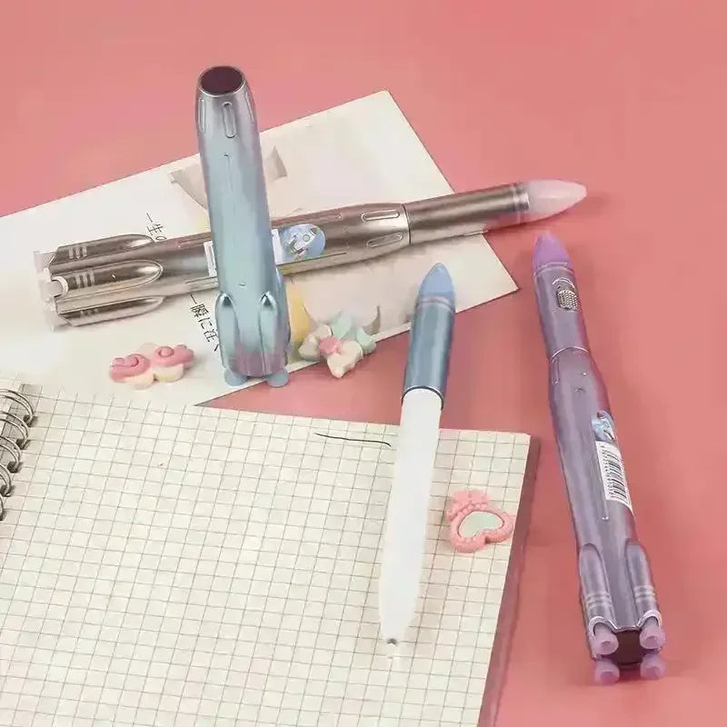 Space Rocket Glowing Ball Pen - Bear Hugs