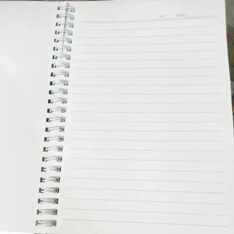 Space Time Astronaut Themed A5 Spiral Notebook - Bear Hugs