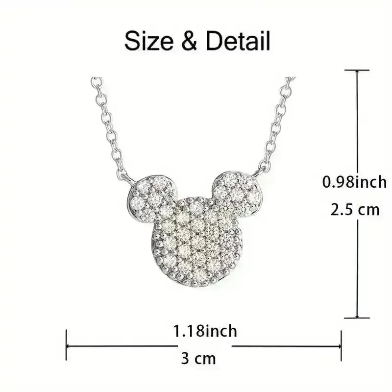 Sparkling Mickey Mouse Pendant - Bear Hugs