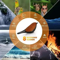 Sparrow Shaped B20 White Noise Speaker - Bear Hugs