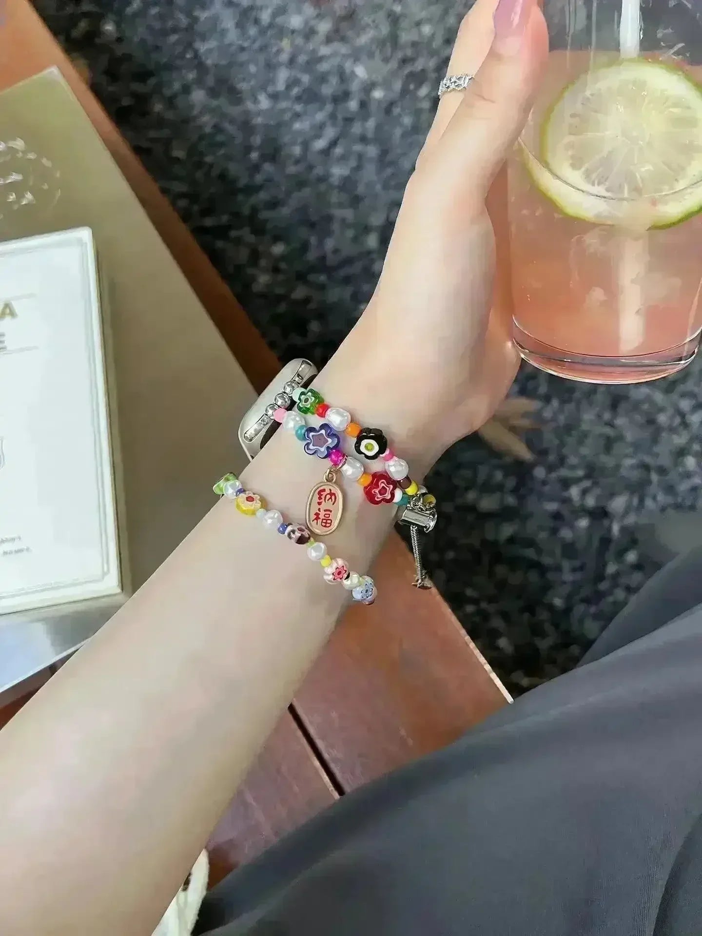 Spectra Bead Apple Watch Strap - Bear Hugs