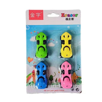 Speedy Squad Car Eraser Set - Bear Hugs