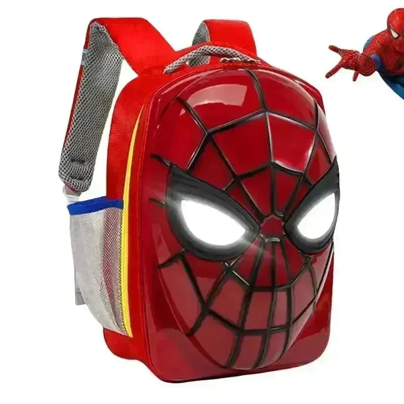 Spiderman 3D Glowing Backpack For Kids - Bear Hugs