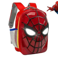 Spiderman 3D Glowing Backpack For Kids - Bear Hugs