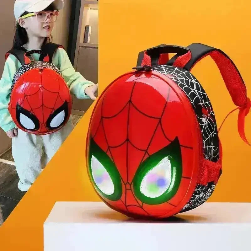 Spiderman 3D Glowing Backpack For Kids - Bear Hugs