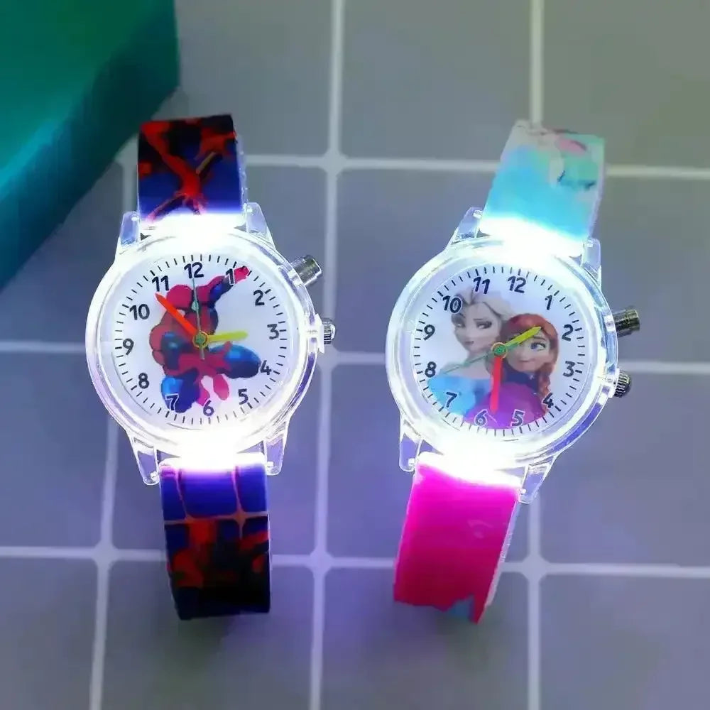 Spiderman and Frozen Kids Watch - Bear Hugs