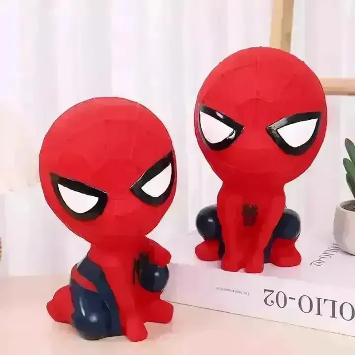 Spiderman Piggy Bank - Bear Hugs