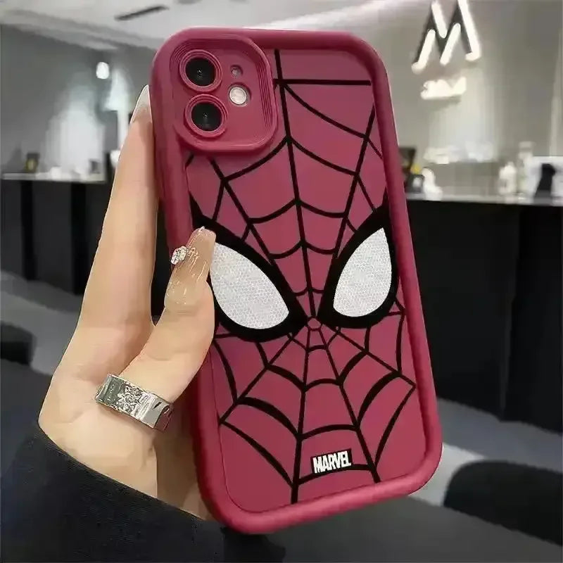 Spiderman Silicon Phone Case (For iPhones) - Bear Hugs