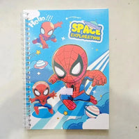 SpiderMan Web of Wonders A5 Spiral Notebook - Bear Hugs