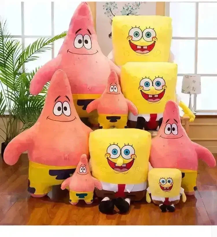 Spongebob & Patrick Premium Plushies - Bear Hugs