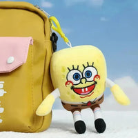 Spongebob & Sullivan Plush Keychain - Bear Hugs