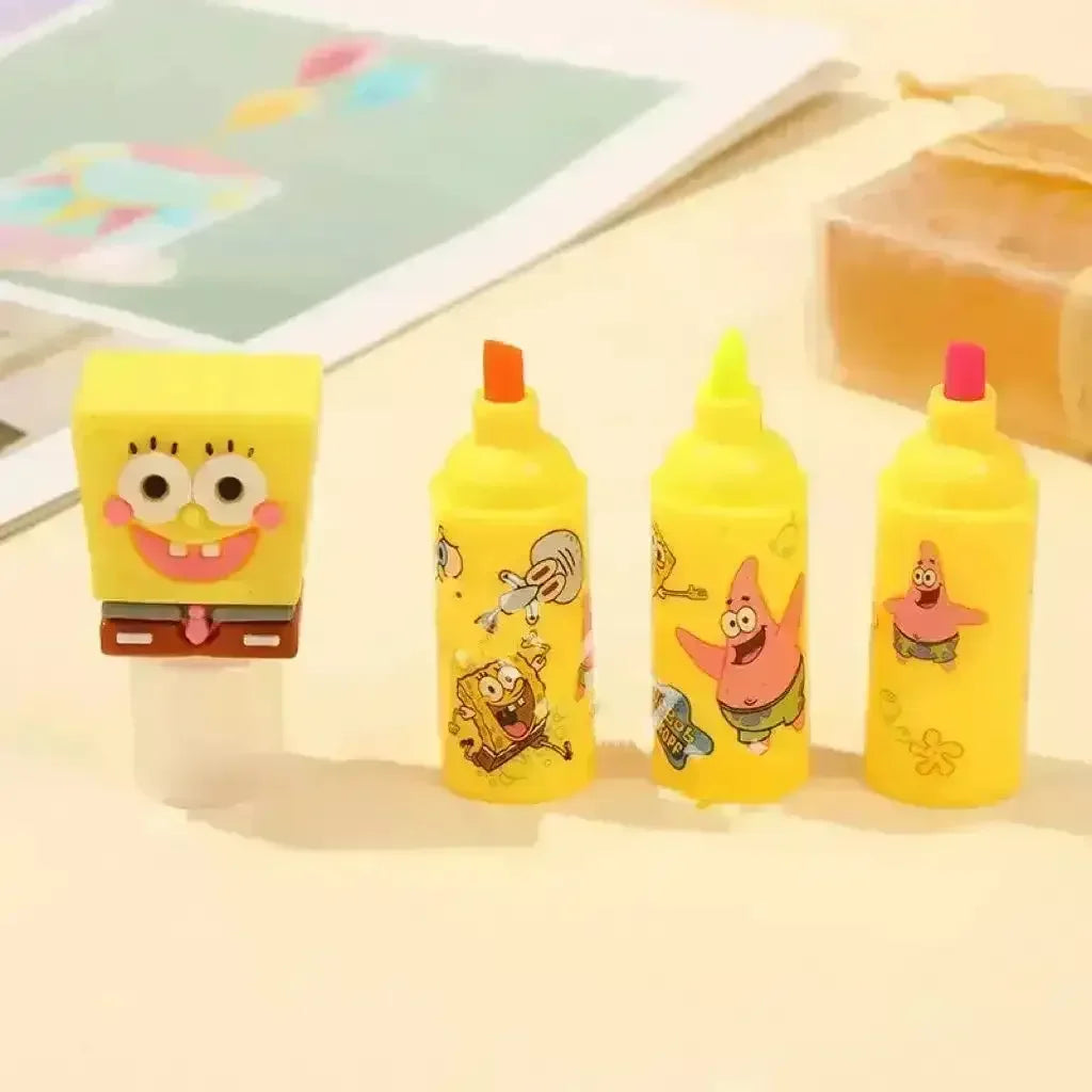 SpongeBob SquarePants Themed Highlighter Pen - Bear Hugs