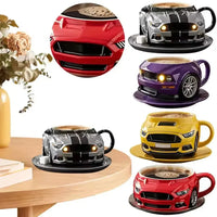 Sports Car Shaped Coffee Mug (400 ml) - Bear Hugs
