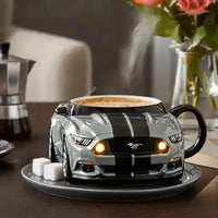 Sports Car Shaped Coffee Mug (400 ml) - Bear Hugs