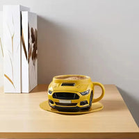 Sports Car Shaped Coffee Mug (400 ml) - Bear Hugs