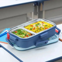 Sporty Animal Stainless Steel Lunch Box - Bear Hugs