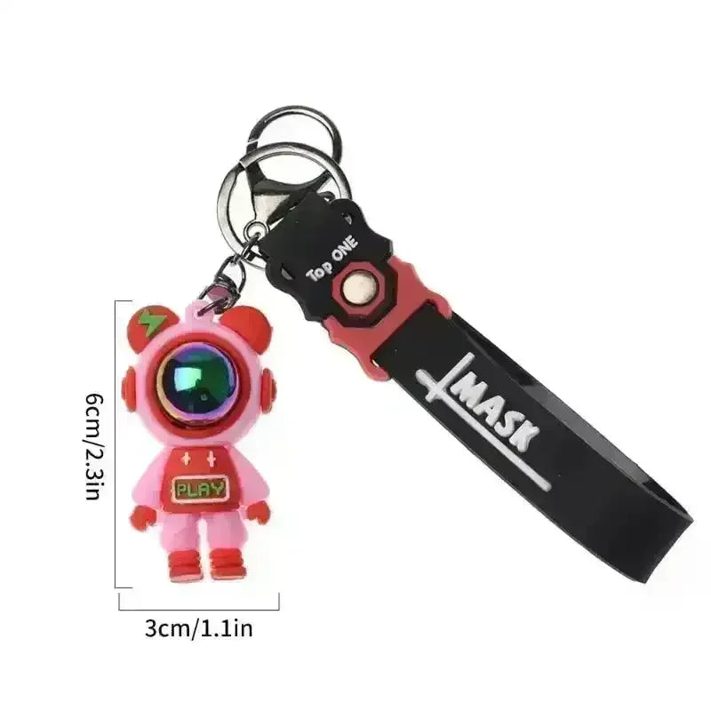 Sporty Bear 3D Keychain - Bear Hugs
