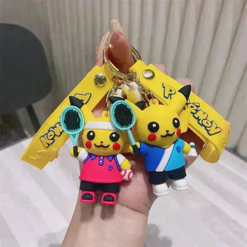 Sporty Pikachu 3D Keychain - Bear Hugs