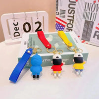 Sporty Shinchan 3D Keychain - Bear Hugs