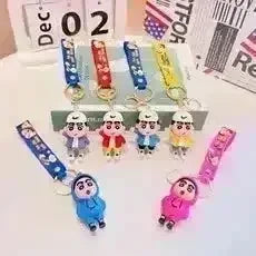 Sporty Shinchan 3D Keychain - Bear Hugs