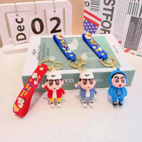 Sporty Shinchan 3D Keychain - Bear Hugs