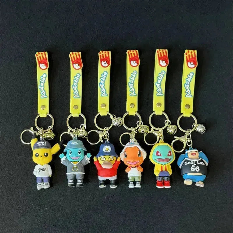 Sporty Style Pokémon 3D Keychain - Bear Hugs