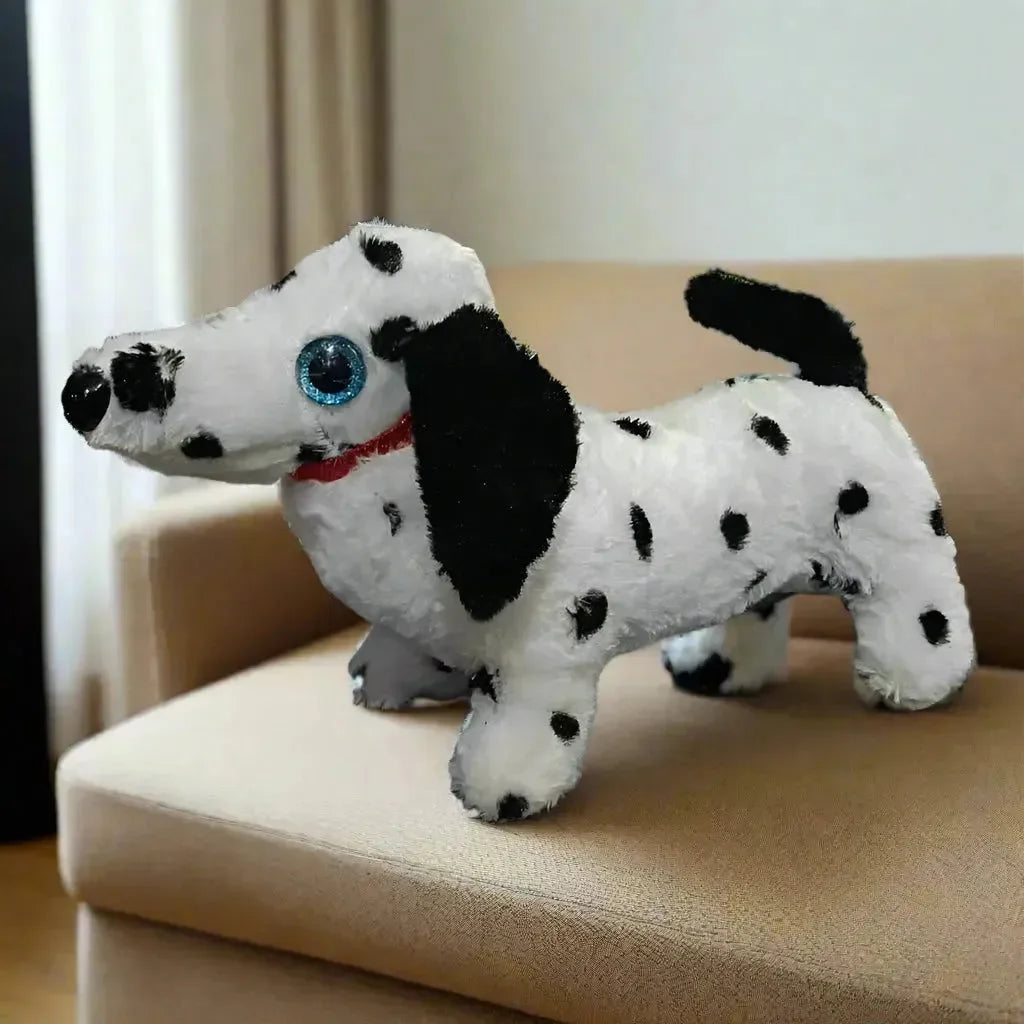 Spotty Sausage Dachshund Plushie - Bear Hugs