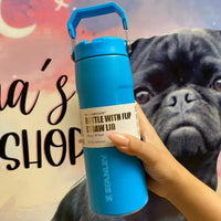 Stanley IceFlow Flip Straw 2.0 Water Bottle (16 oz) - Bear Hugs