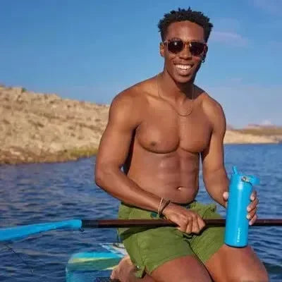 Stanley IceFlow Flip Straw 2.0 Water Bottle (16 oz) - Bear Hugs