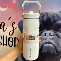 Stanley IceFlow Flip Straw 2.0 Water Bottle (16 oz) - Bear Hugs
