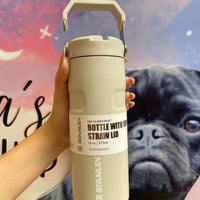 Stanley IceFlow Flip Straw 2.0 Water Bottle (16 oz) - Bear Hugs