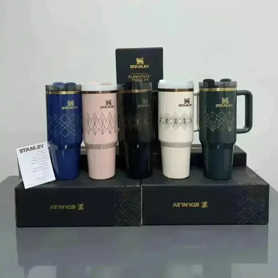 Stanley Limited Edition Glass Deco Quencher (40 oz) - Bear Hugs